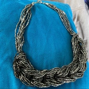Elegant Braided Necklace